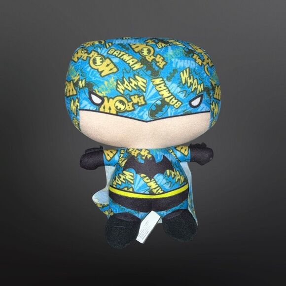 Justice League DC Comics Sticker Bomb Superhero Chibi Batman Plush 8” - Picture 8 of 8